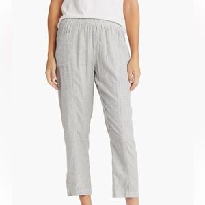 Caslon Yarn Dye Linen Blend Crop Pants